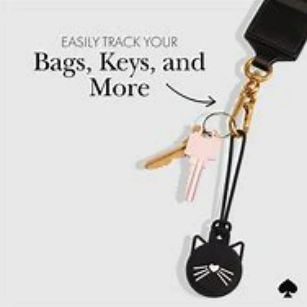 kate spade new york AirTag Holder - Protective Case for Apple AirTag - Black Cat - Picture 5 of 6